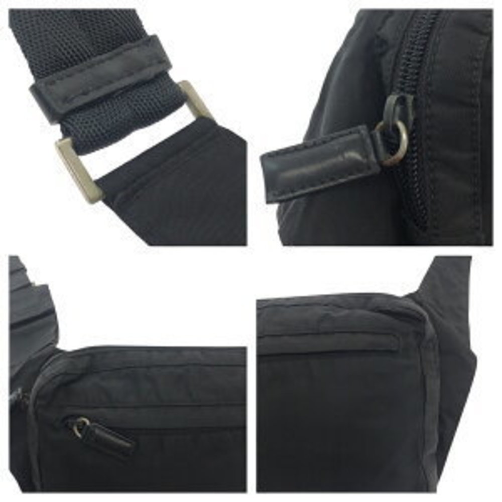 Prada Black Shoulder Triangular Tessuto Body Nylo… - image 4